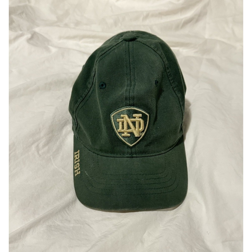 Adidas Notre Dame Fighting Irish Hat Cap Flexfit Green One Size Youth